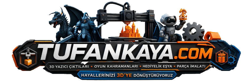 Tufan Kaya 3D Yazıcı Logo